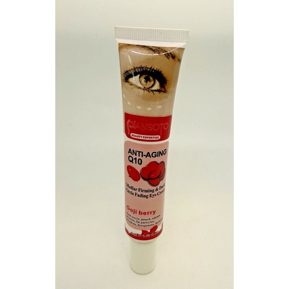 Anti Aging Q10 Goji Berry Extract Medlar Firming Dark Circle Fading Eye Cream